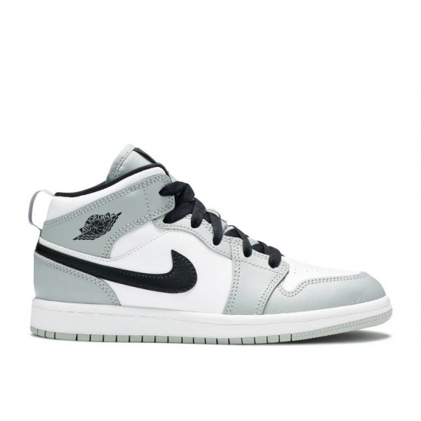 AIR JORDAN 1 MID PS LIGHT SMOKE GREY  Schuhe 640734 092