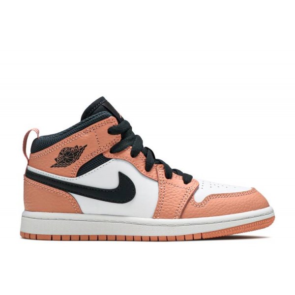 AIR JORDAN 1 MID PS PINK QUARTZ  Schuhe 640737 603