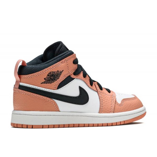 AIR JORDAN 1 MID PS PINK QUARTZ  Schuhe 640737 603