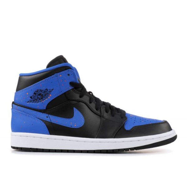 AIR JORDAN 1 MID ROYAL SPLATTER  Schuhe 554724 048