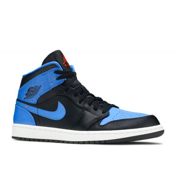 AIR JORDAN 1 MID ROYAL SPLATTER  Schuhe 554724 048