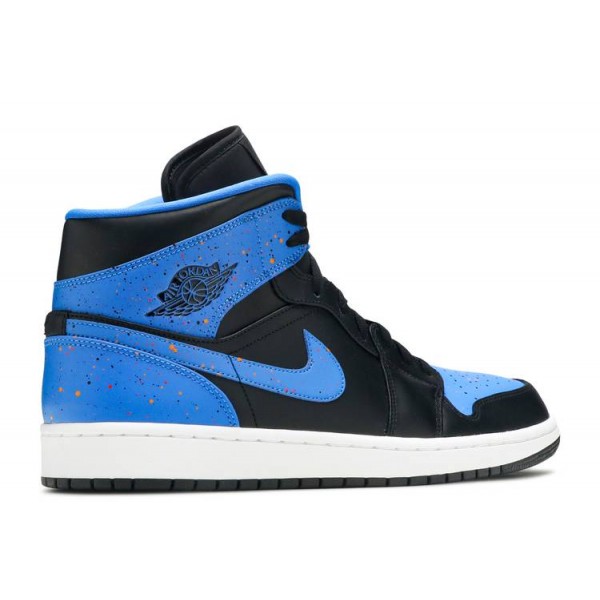 AIR JORDAN 1 MID ROYAL SPLATTER  Schuhe 554724 048