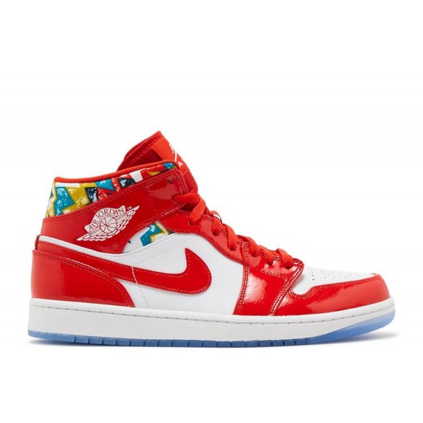 AIR JORDAN 1 MID SE BARCELONA SWEATER  Schuhe dc7294 600