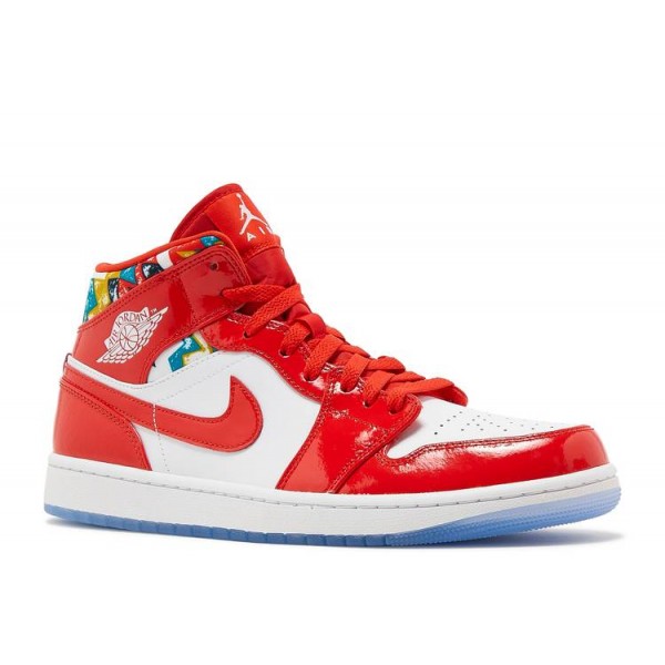 AIR JORDAN 1 MID SE BARCELONA SWEATER  Schuhe dc7294 600