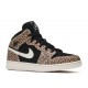 AIR JORDAN 1 MID SE GS LEOPARD  Schuhe bq6931 021