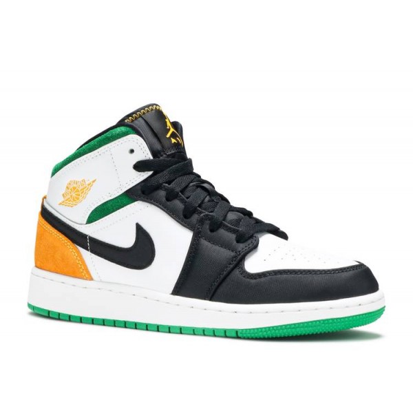 AIR JORDAN 1 MID SE GS OAKLAND  Schuhe bq6931 101