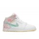 AIR JORDAN 1 MID SE GS PAINT DRIP  Schuhe dd1666 100