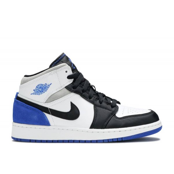 AIR JORDAN 1 MID SE GS ROYAL BLACK TOE  Schuhe bq6931 102