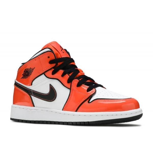 AIR JORDAN 1 MID SE GS TURF ORANGE  Schuhe bq6931 802