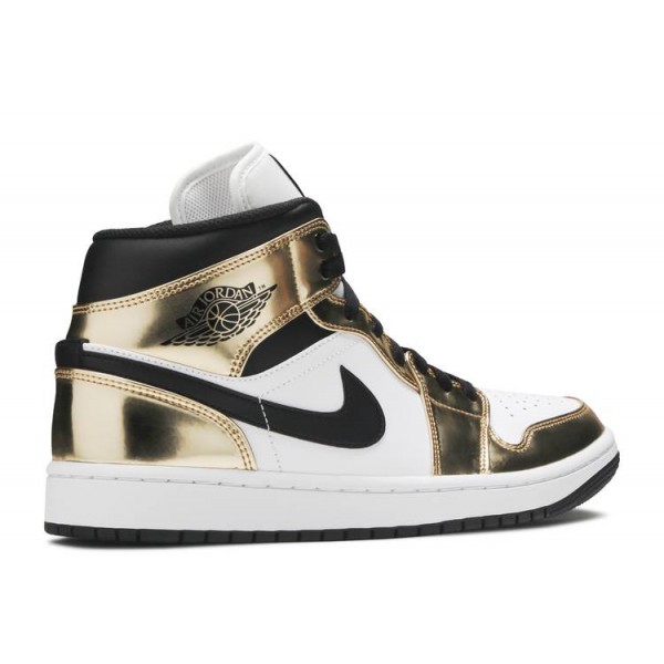 AIR JORDAN 1 MID SE METALLIC GOLD  Schuhe dc1419 700