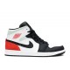 AIR JORDAN 1 MID SE RED BLACK TOE  Schuhe 852542 100