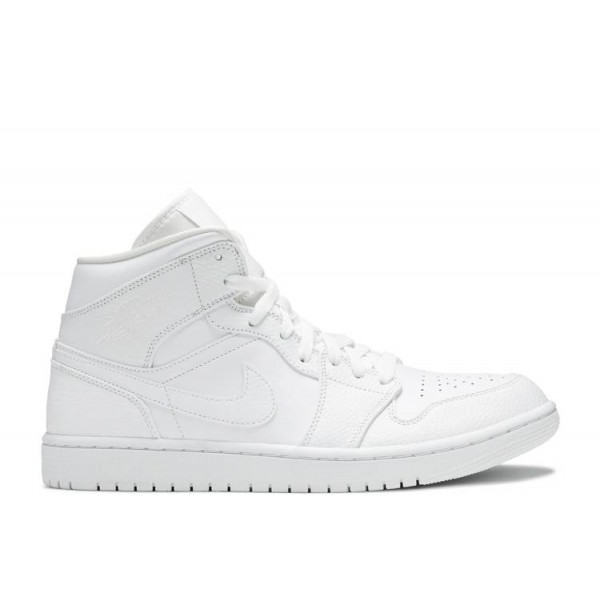 AIR JORDAN 1 MID TRIPLE WHITE  Schuhe 554724 130