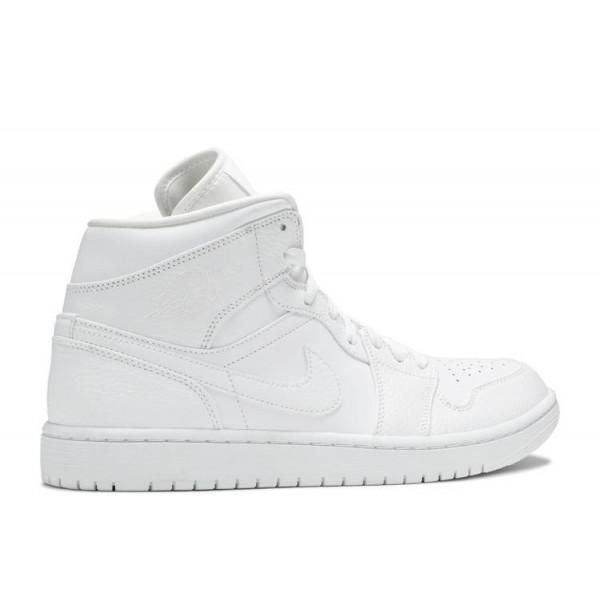 AIR JORDAN 1 MID TRIPLE WHITE  Schuhe 554724 130