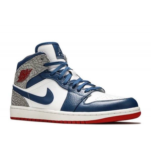 AIR JORDAN 1 MID TRUE BLUE  Schuhe 554724 107