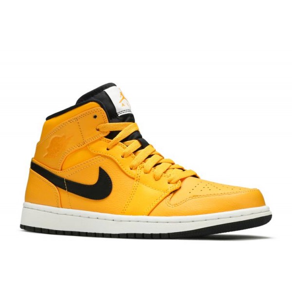 AIR JORDAN 1 MID UNIVERSITY GOLD YELLOW  Schuhe 554724 700