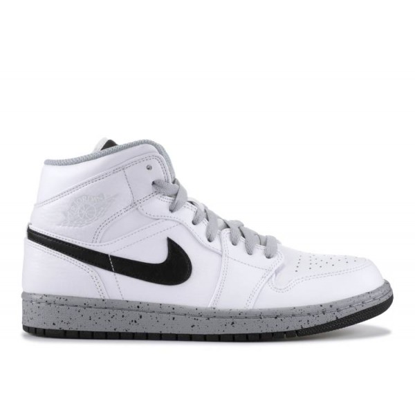 AIR JORDAN 1 MID WHITE CEMENT  Schuhe 554724 115