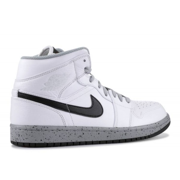 AIR JORDAN 1 MID WHITE CEMENT  Schuhe 554724 115