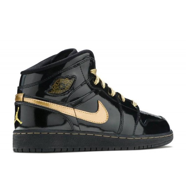 AIR JORDAN 1 PHAT GS BLACK METALLIC GOLD  Schuhe 364781 001