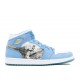 AIR JORDAN 1 RETRO ALPHA WHITE UNIVERSITY BLUE  Schuhe 316269 142