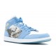 AIR JORDAN 1 RETRO ALPHA WHITE UNIVERSITY BLUE  Schuhe 316269 142