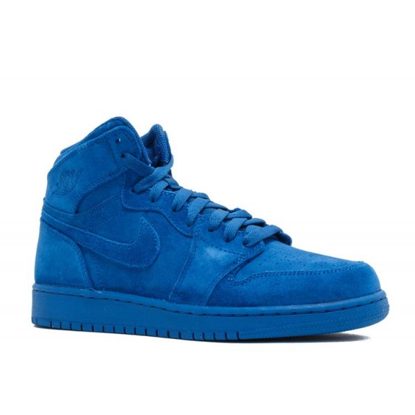 AIR JORDAN 1 RETRO HIGH GS BLUE SUEDE  Schuhe 705300 404