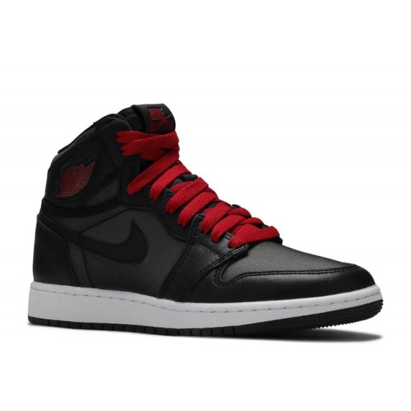 AIR JORDAN 1 RETRO HIGH OG BG BLACK GYM RED  Schuhe 575441 060