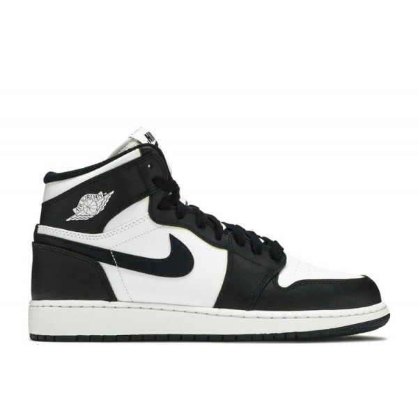 AIR JORDAN 1 RETRO HIGH OG BG BLACK WHITE 2014  Schuhe 575441 010