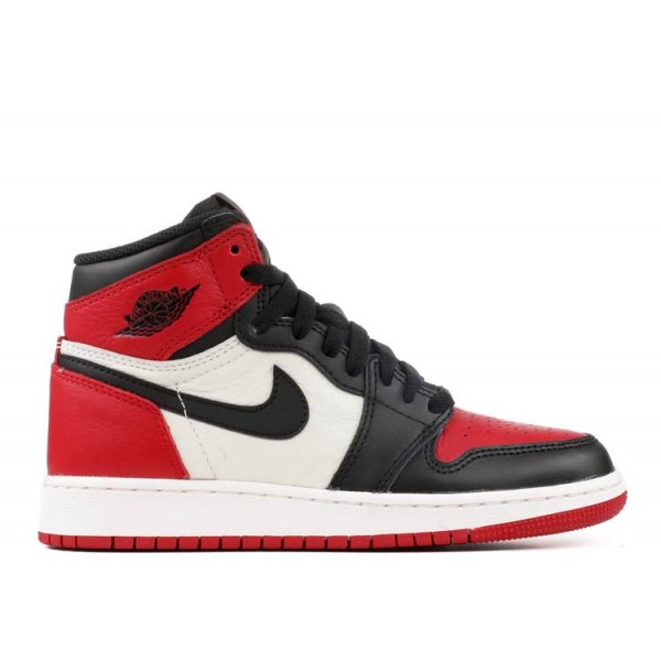 AIR JORDAN 1 RETRO HIGH OG BG BRED TOE  Schuhe 575441 610