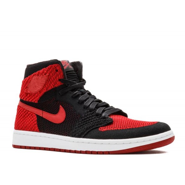 AIR JORDAN 1 RETRO HIGH OG FLYKNIT BRED  Schuhe 919704 001