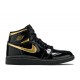 AIR JORDAN 1 RETRO HIGH OG GS BLACK METALLIC GOLD  Schuhe 575441 032