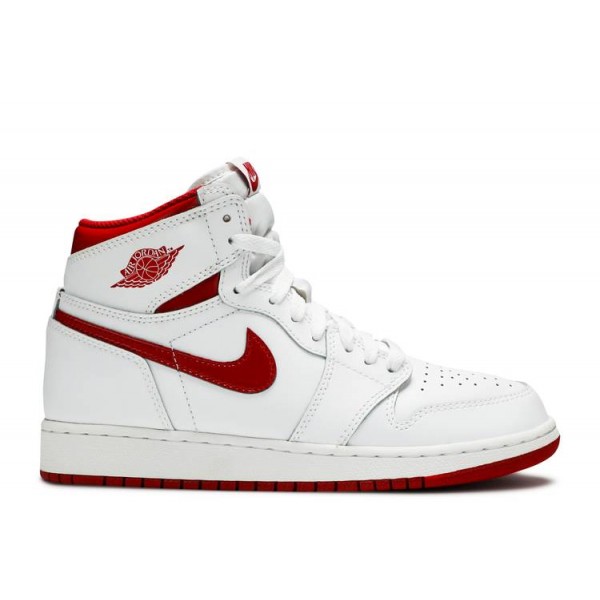 AIR JORDAN 1 RETRO HIGH OG GS METALLIC RED  Schuhe 575441 103