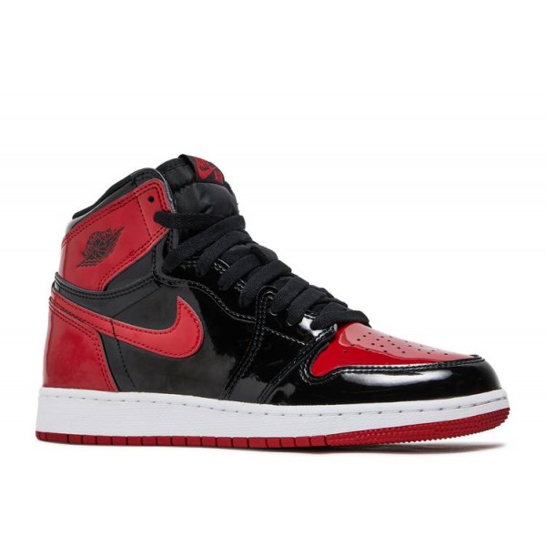 AIR JORDAN 1 RETRO HIGH OG GS PATENT BRED  Schuhe 575441 063