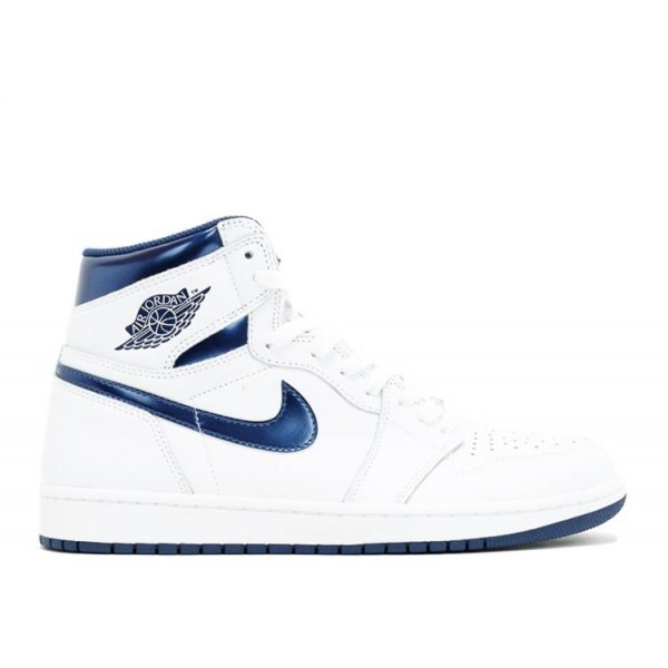 AIR JORDAN 1 RETRO HIGH OG METALLIC NAVY  Schuhe 555088 106