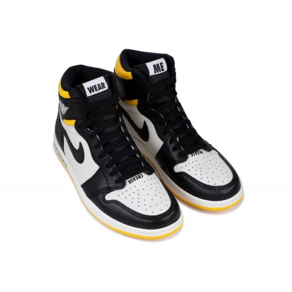 AIR JORDAN 1 RETRO HIGH OG NRG NOT FOR RESALE YELLOW  Schuhe 861428 106