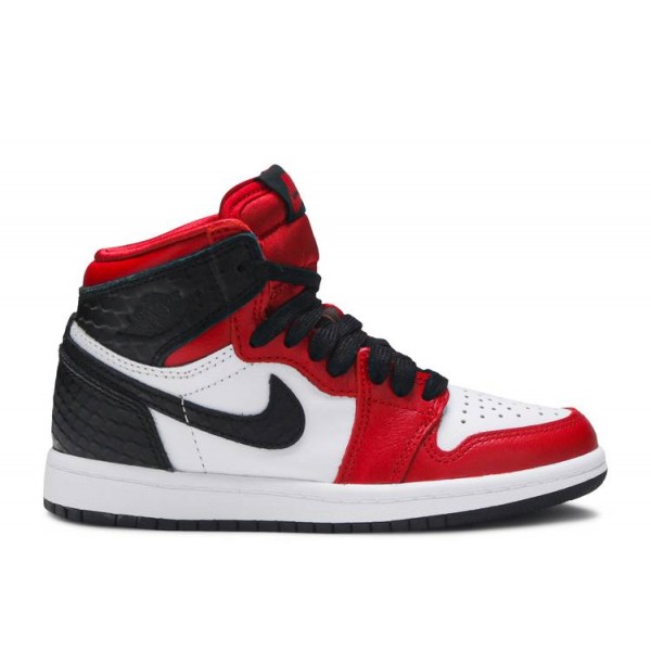 AIR JORDAN 1 RETRO HIGH OG PS SATIN RED  Schuhe cu0449 601