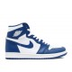 AIR JORDAN 1 RETRO HIGH OG STORM BLUE  Schuhe 555088 127