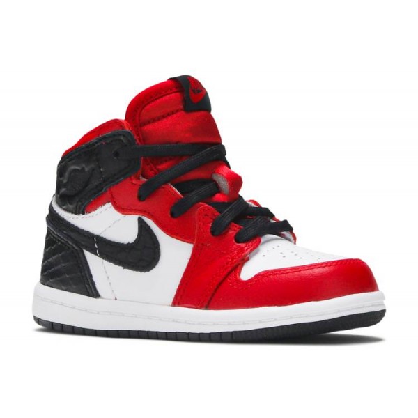 AIR JORDAN 1 RETRO HIGH OG TD SATIN RED  Schuhe cu0450 601