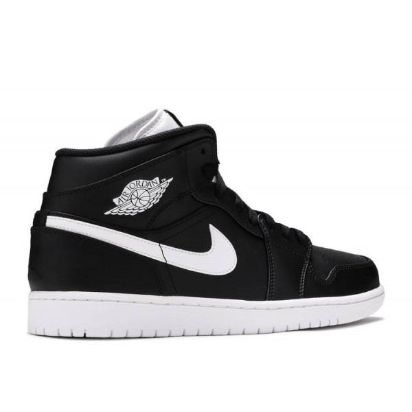 AIR JORDAN 1 RETRO MID BLACK WHITE  Schuhe 554724 038