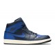 AIR JORDAN 1 RETRO MID OBSIDIAN ROYAL  Schuhe 554724 412