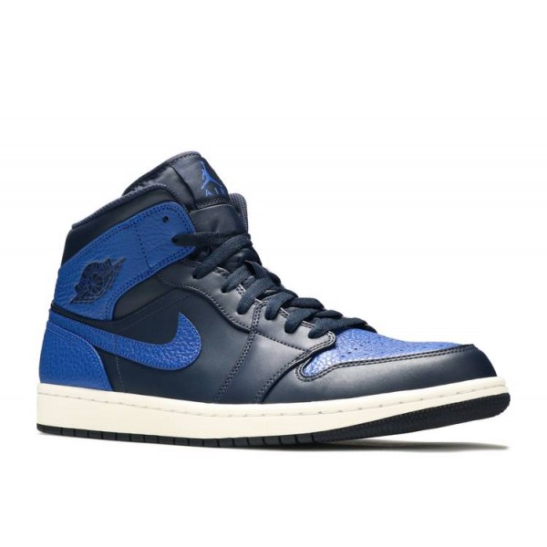 AIR JORDAN 1 RETRO MID OBSIDIAN ROYAL  Schuhe 554724 412