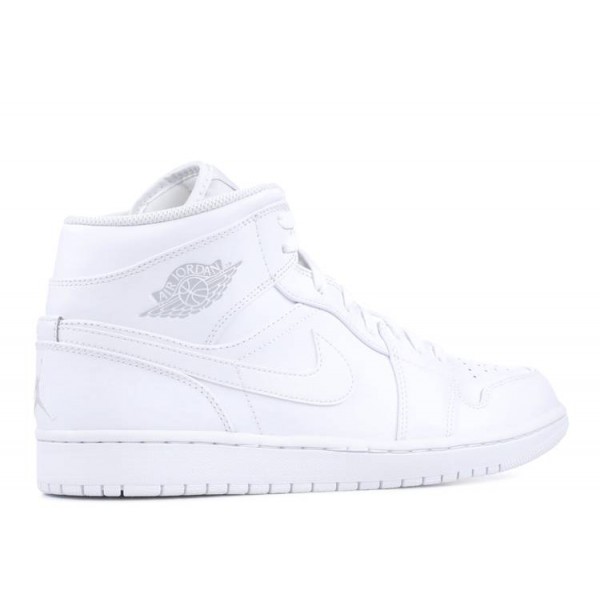 AIR JORDAN 1 RETRO MID TRIPLE WHITE  Schuhe 554724 104