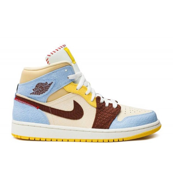 MAISON CHATEAU ROUGE X AIR JORDAN 1 MID SE FEARLESS  Schuhe cu2803 200