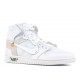 OFF WHITE X AIR JORDAN 1 RETRO HIGH OG WHITE 2018  Schuhe aq0818 100