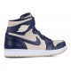 WMNS AIR JORDAN 1 HIGH NAVY CREAM  Schuhe aq9131 401