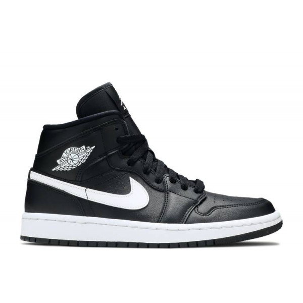 WMNS AIR JORDAN 1 MID BLACK WHITE  Schuhe bq6472 011