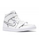 WMNS AIR JORDAN 1 MID SE IRIDESCENT TRIM  Schuhe ck6587 100