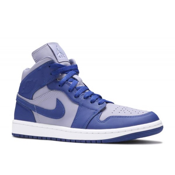 WMNS AIR JORDAN 1 MID SE IRON PURPLE DEEP ROYAL  Schuhe dh7821 500