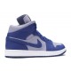 WMNS AIR JORDAN 1 MID SE IRON PURPLE DEEP ROYAL  Schuhe dh7821 500