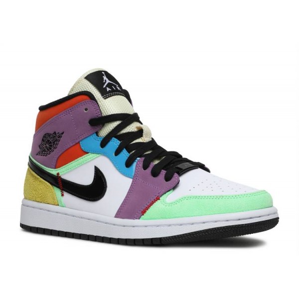 WMNS AIR JORDAN 1 MID SE LIGHTBULB  Schuhe cw1140 100