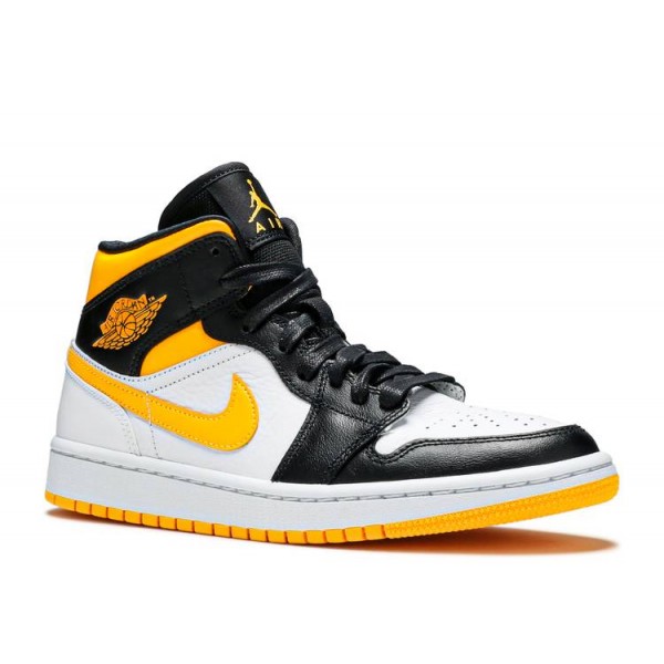 WMNS AIR JORDAN 1 MID SE WHITE LASER ORANGE  Schuhe cv5276 107